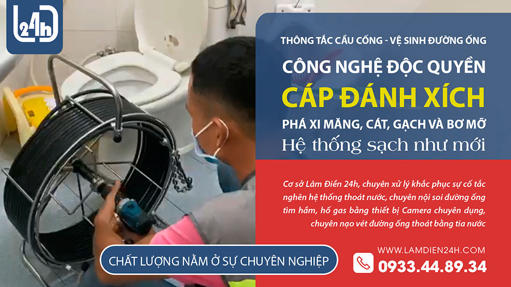 Thông tắc phễu sàn nhà tắm bị nghẹt trẻ Vũng Tàu