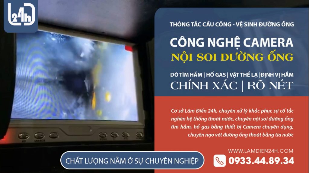 Camera nội soi phễu sàn nghẹt bơ mỡ