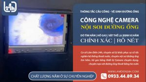 Camera nội soi tìm vật thể trong đường ống