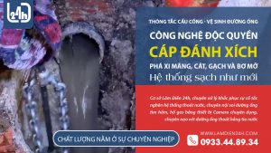 Thông tắc cầu cống