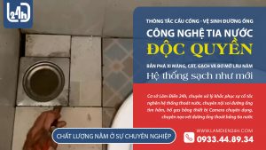 hướng dẫn thông tắc cống